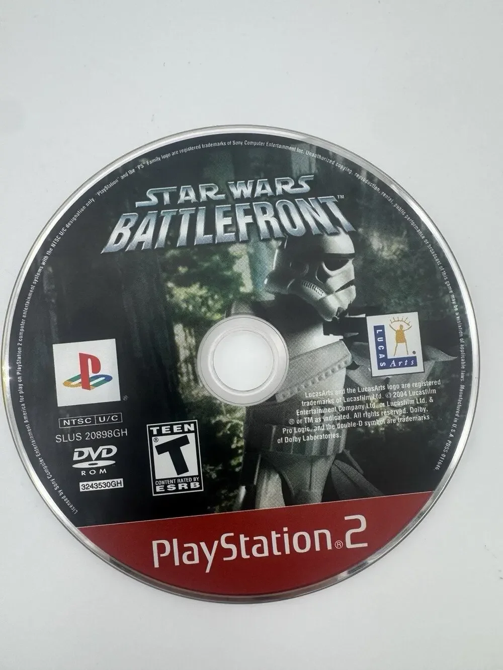 Star Wars Battlefront [GH] - Loose Sony PS2 Playstation 2 Disc